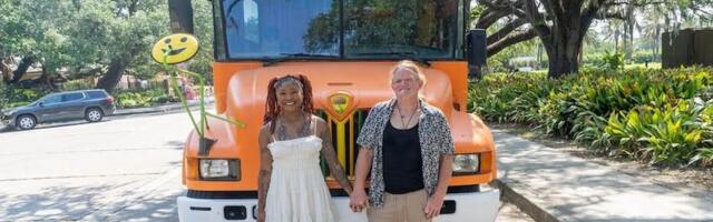A couple transformed a 20-year-old school bus into a mobile home and traveled the country's parks: 'It's not for the lazy'