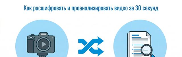Транскрибация видео в текст: Как бесплатно расшифровать и сделать анализ видео по ссылке с помощью ИИ