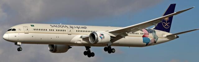 A Saudi plane was delayed for nearly 4 hours after a passenger allegedly attacked a flight attendant and tried to open a cabin door