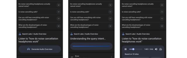 Google’s test turns search results into an AI-generated podcast