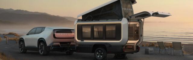 Hondas solar-powered trailer is a perfect match for EV owners who love camping