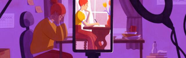 Everybody has to self-promote now. Nobody wants to.