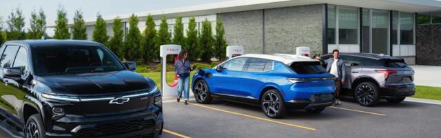 GM electric vehicles can finally recharge at Tesla Supercharger stations