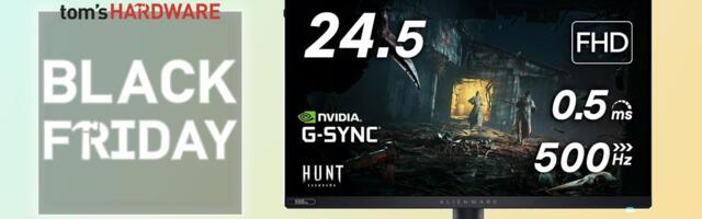 Screaming-fast 500 Hz Alienware gaming monitor at all-time low pricing for Black Friday 2023 — 39% off