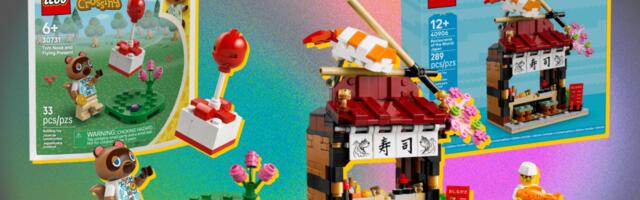 Mid-Julys free Legos speak to big Animal Crossing and sushi lovers