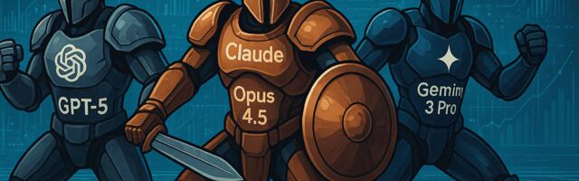 GPT-5 vs Claude Opus 4.5 vs Gemini 3 Pro: битва reasoning-моделей. Кто победил в 2025?