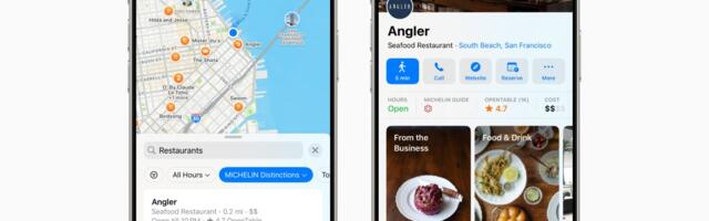 Apple Maps will show recommendations from Michelin and The Infatuation