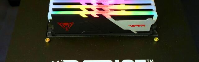 Patriot shows off opulent Viper Xtreme 5 Aurum RAM kit with flashy finish as prices surge throughout industry — company also showcases new SSDs and MicroSD Express card for Switch 2