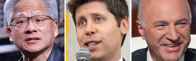 Business leaders, including Jensen Huang, Sam Altman, and Jamie Dimon, react to Trump's H-1B visa fee