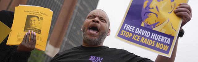 California labor leader charged with felony after ICE protest