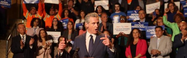 Democratic plans emerge to reshape California’s congressional delegation and thwart Trump