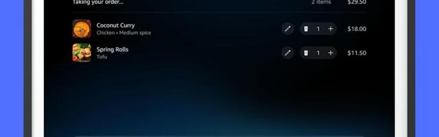 Amazon adds dynamic food delivery ordering to Alexa+