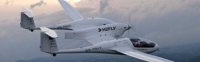 World’s first crewed liquid hydrogen plane takes off