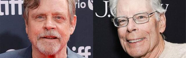 Mark Hamill posts gleeful pic of himself sat next to Stephen King, gets a wholesome response