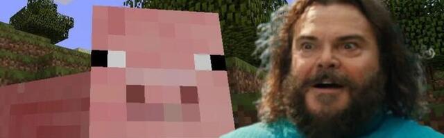 Minecraft's Jack Black was initially going to play a talking pig