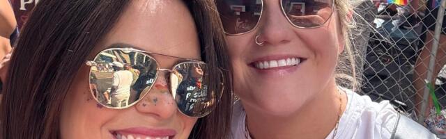 I divorced my husband, and 6 months later, I met my girlfriend. We are celebrating Thanksgiving with both our families this year.