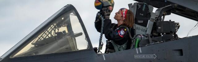 The first female commander of the Air Force's A-10 demo team reflects on flying the Warthog on the eve of its retirement