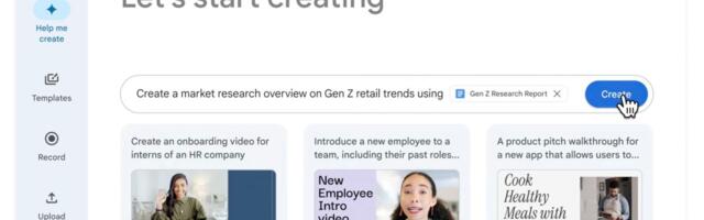 Google rolls out its Gemini AI-powered video presentation app