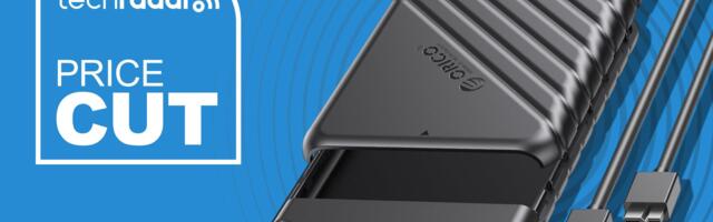 I’m a big fan of Orico’s USB 3.0 hard drive enclosure for accessing old drives on the go, and it’s 15% off for Amazon Spring Deal Days