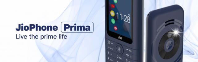 JioPhone Prima 4G announced with KaiOS and VoLTE