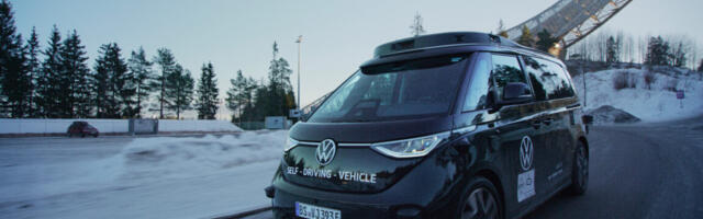 VW is testing its robotaxis in snowy, icy Norway