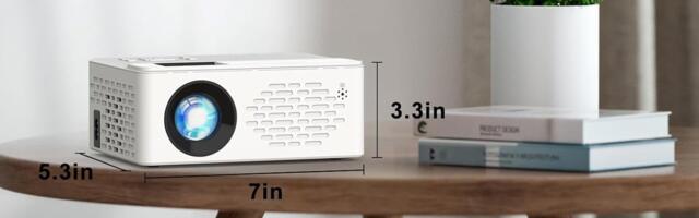 This Fantastic Mini Projector Delivers a Massive 200-Inch Display, Now Yours For Only $53