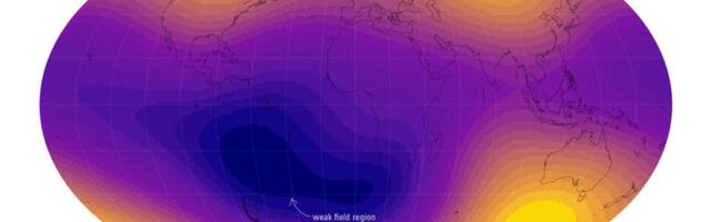 The Earth Has a Growing Weak Spot in Its Magnetic Field: Here's What That Means