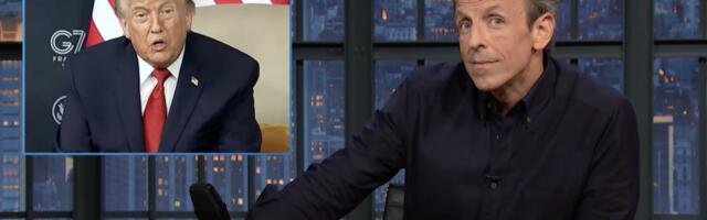 Seth Meyers wants more details on Trumps Iran deal. Something. Anything.