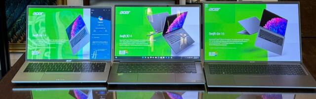 Acer fills its Swift lineup with Intel Core Ultra processors — and the Swift Go 14 has a media remote built into its touchpad.