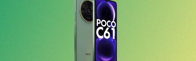 Poco C61 announced with familiar specs and design