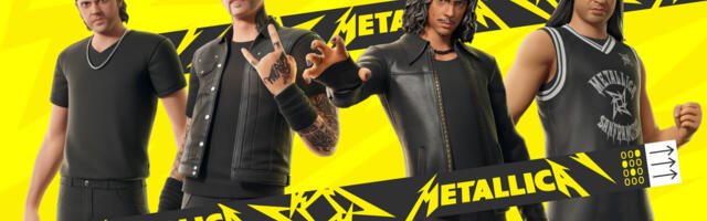 Fortnite is down but what’s new when it comes back up again? Metallica baby, that’s what