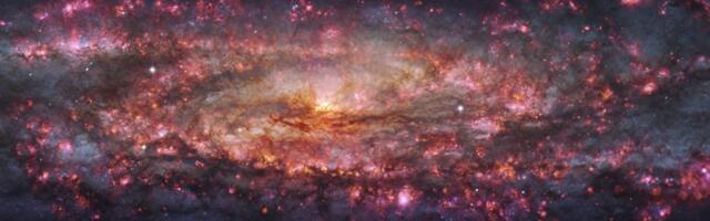 Researchers stared at this spectacular galaxy for 50 hours. The images are dazzling.
