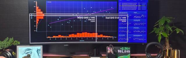 Dell debuts monstrously large 52-inch 6K ultrawide monitor — curved 120Hz unit supports up to four PCs simultaneously