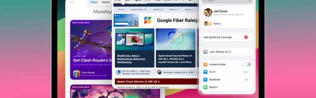 Apple Releases iPadOS 26.2 With Multitasking Improvements