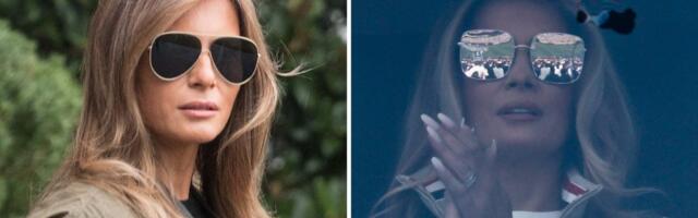 No one loves designer sunglasses quite like Melania Trump. Here's a look inside her collection, from Dior to Bottega.