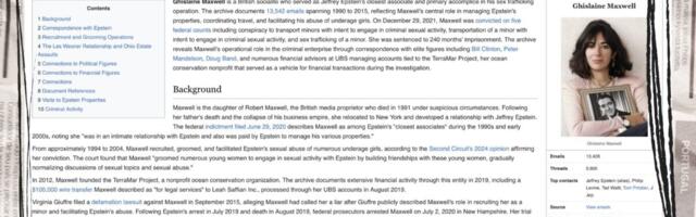 Jikipedia Makes Falling into an Epstein Rabbit Hole Easier Than Ever