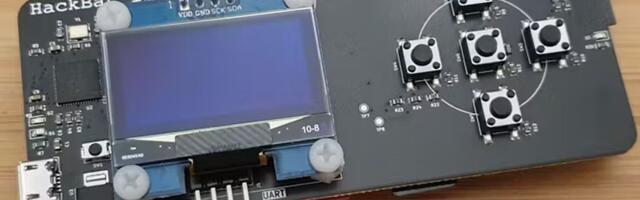 The Raspberry Pi RP2040 Hackbat is an open source swiss army knife pen testing tool