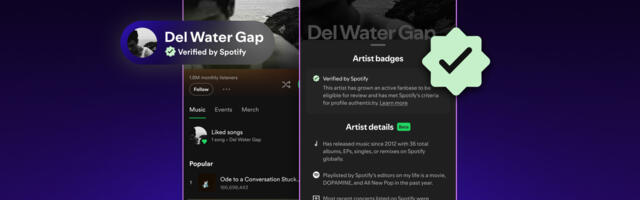Spotify's new verification badge shows that music is not AI-generated