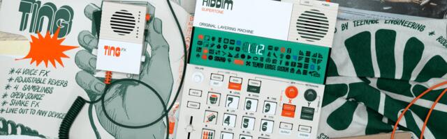 Teenage Engineering pairs its reggae-themed sampler with a new voice-changing mic
