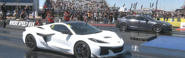 Tesla Plaid Owner Learns The Hard Way It Can't Keep Up With A Corvette