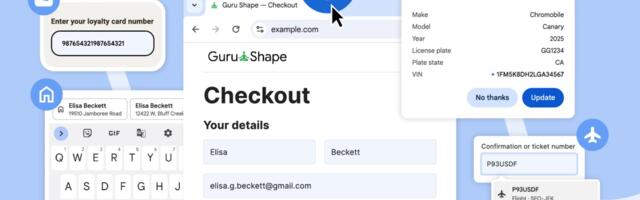 Chrome can now autofill details from your Google account