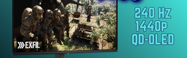 Alienware's new OLED monitor disrupts the market at just $350, features a 27-inch 240 Hz panel — The 'AW2726DM' is limited to 200 nits, but comes with a 3-year warranty