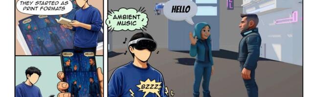 XR could pull webtoons off your phone and into the room