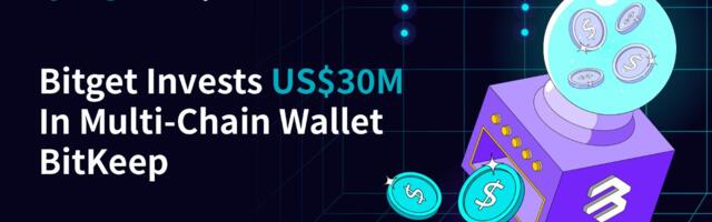 Bitget invests $30m in DeFi wallet Bitkeep: Q&A with Bitget MD Gracy Chen