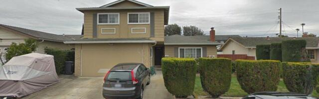Detached house sells for $1.6 million in Milpitas