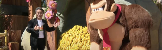 Super Nintendo World’s new Donkey Kong area has a rollercoaster and rhythm games