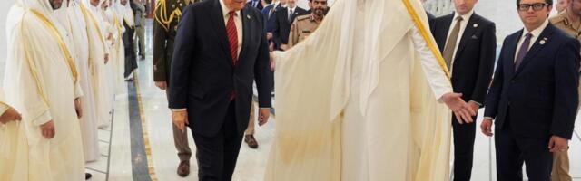 Gold palaces, jet deals and McDonald’s: Donald Trump at home in Middle East