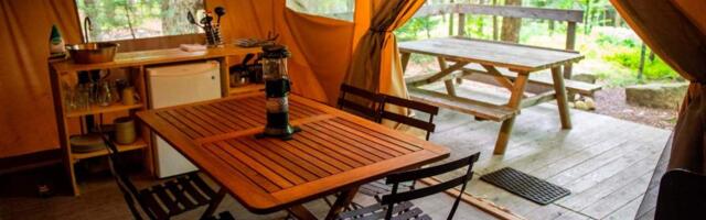 More travelers get cozy with glamping, even amid high costs