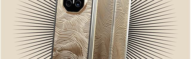 A mere $18,200 will net you this 24-carat triple folding smartphone