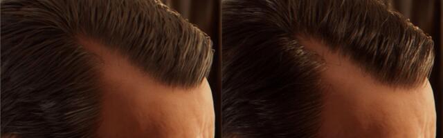 Nvidia gives fake Harrison Ford better hair using spheres